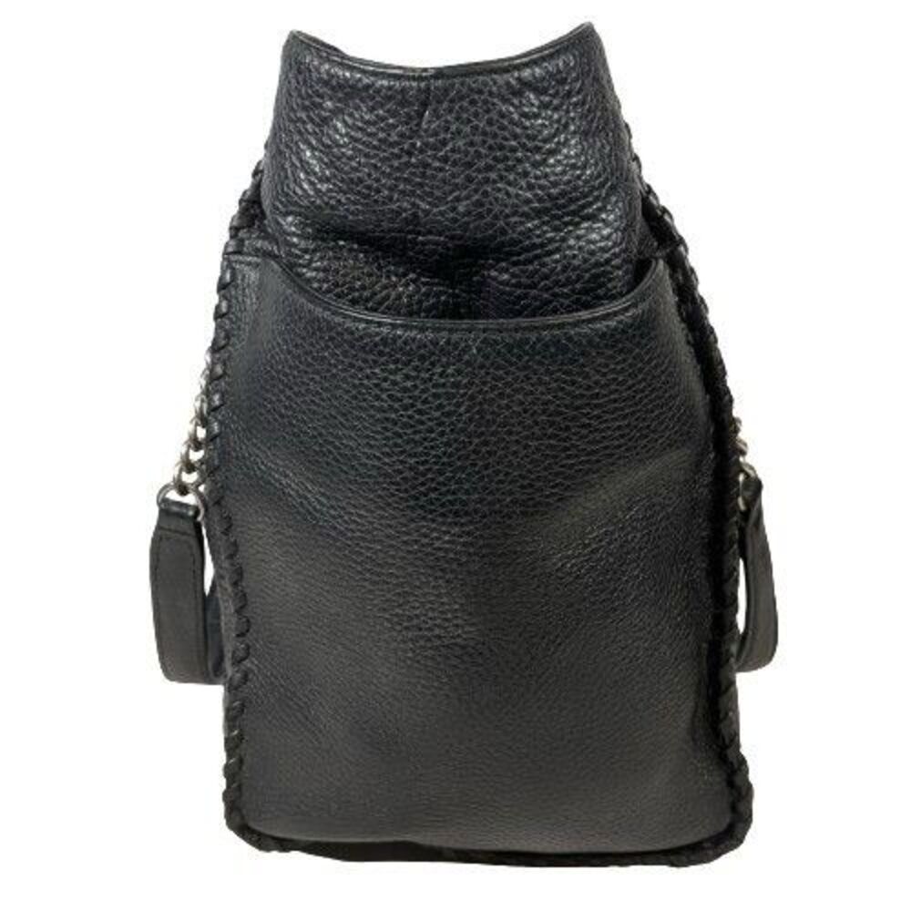 Michael Kors Whipped Chelsea Black Leather Tote Hobo Shoulder Bag Purse MRP$528 - Picture 4 of 16